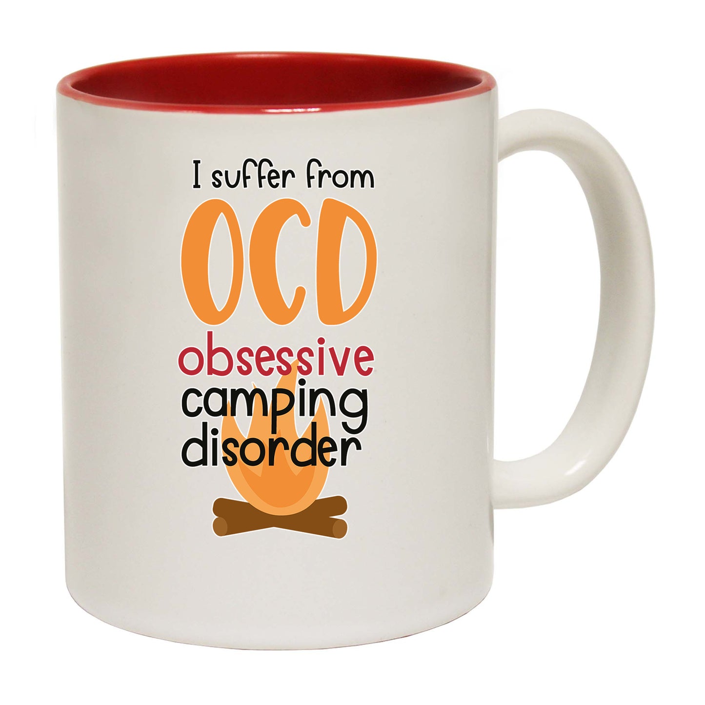 Obsessive Camping Disorder Camp - Funny Coffee Mug