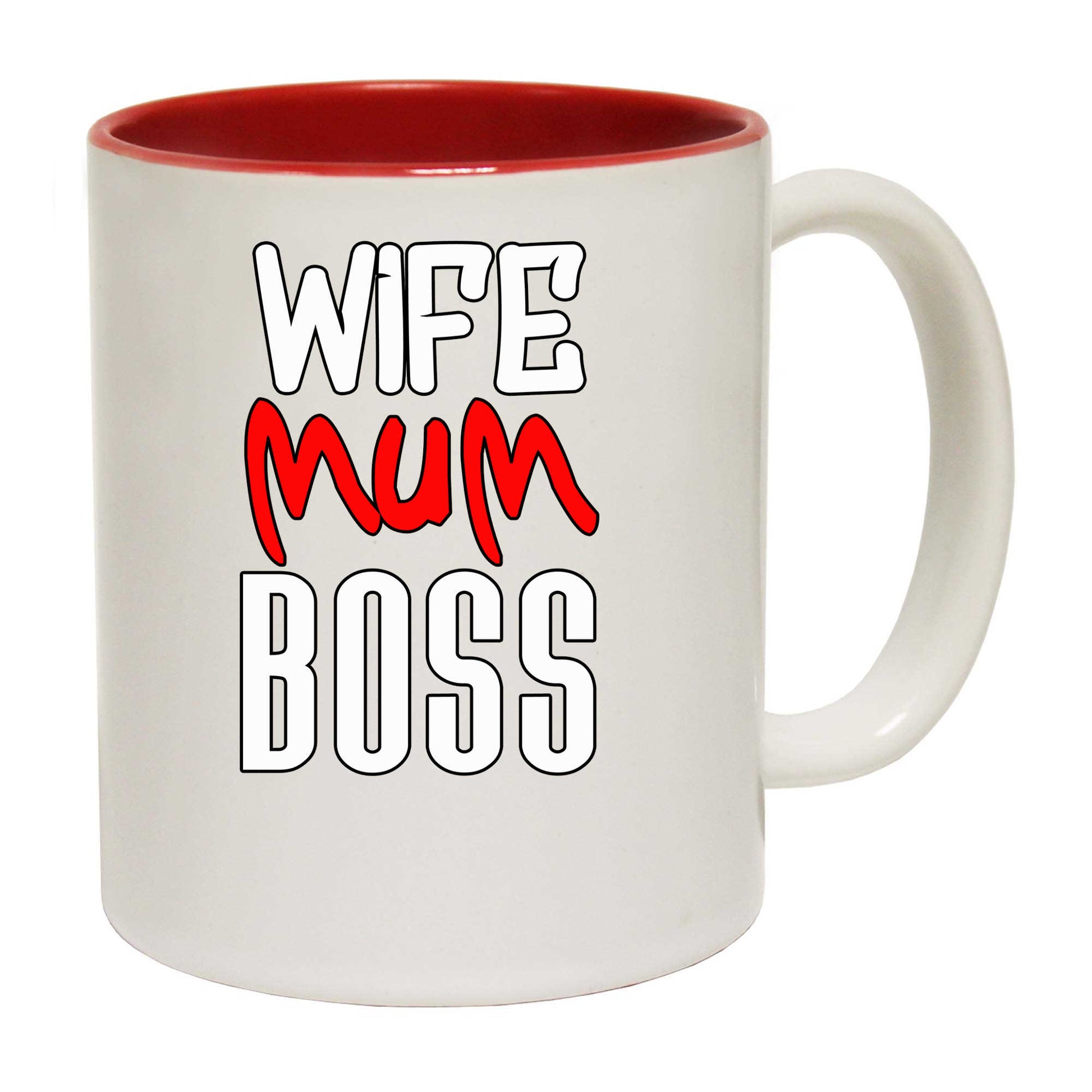 Wife Mum Boss Mother Mothers Day - Funny Coffee Mug