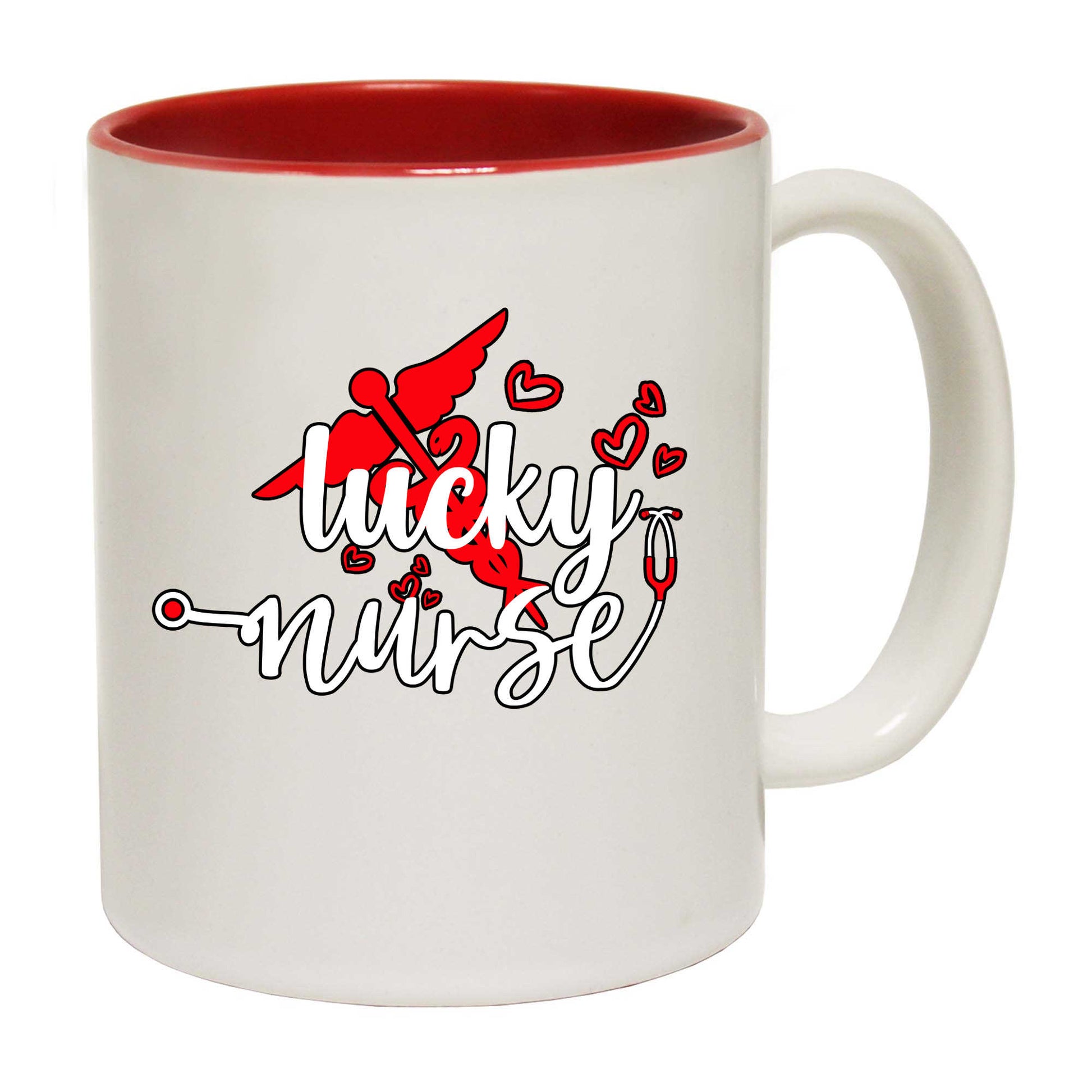 Lucky Nurse Nursing - Funny Coffee Mug