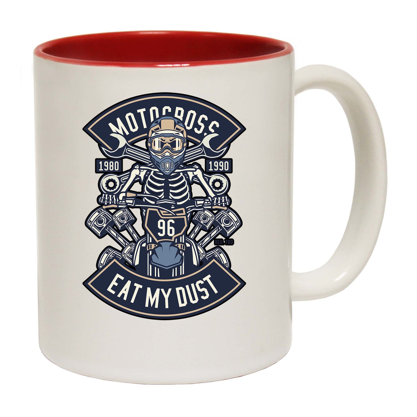 Motocross Eat My Dust Dirt Bike - Funny Coffee Mug