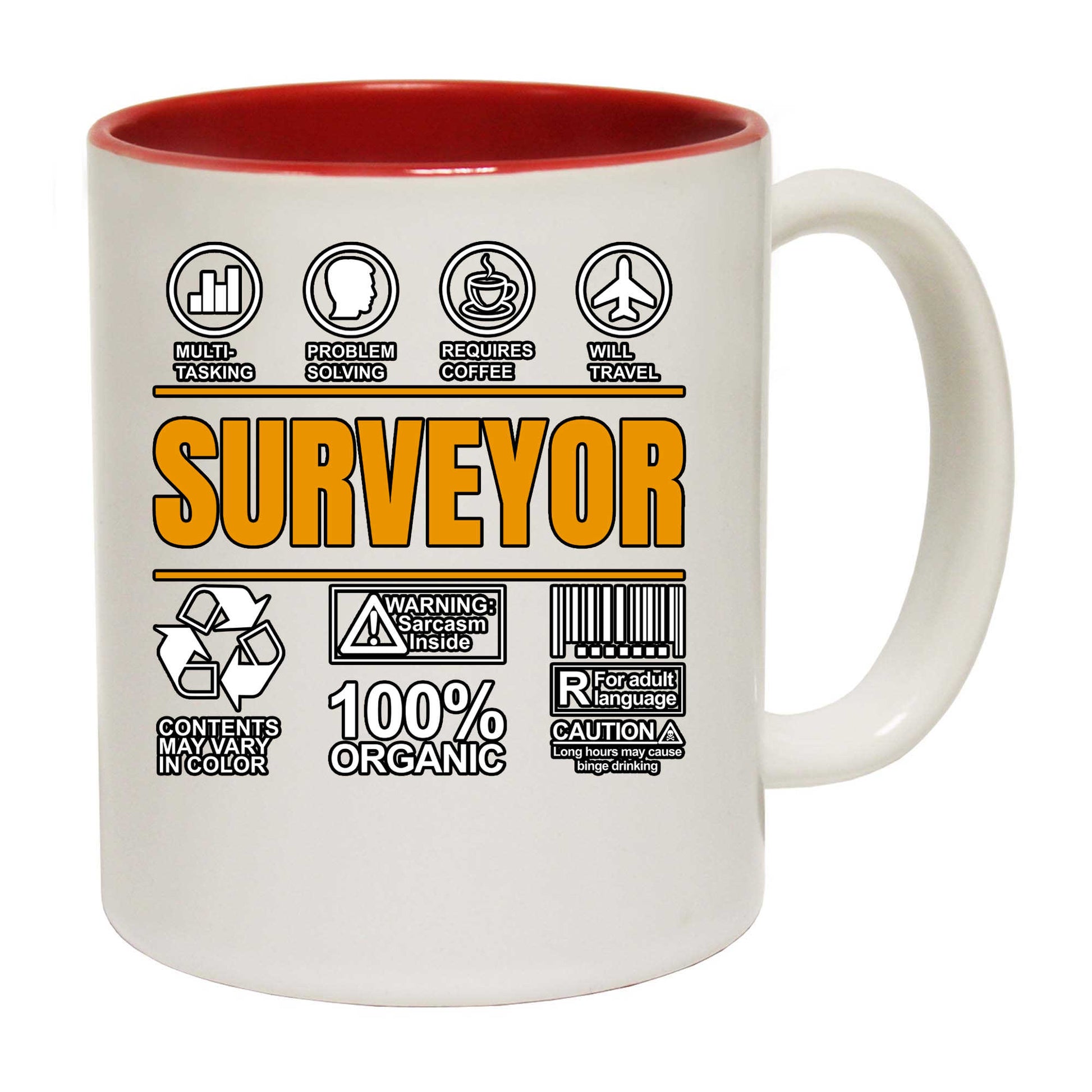 Surveyor Sarcastic Humour - Funny Coffee Mug