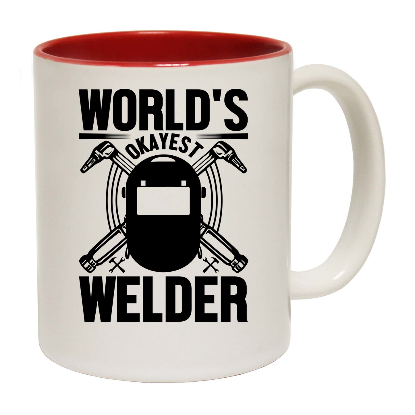 Worlds Okayest Welder Welding - Funny Coffee Mug