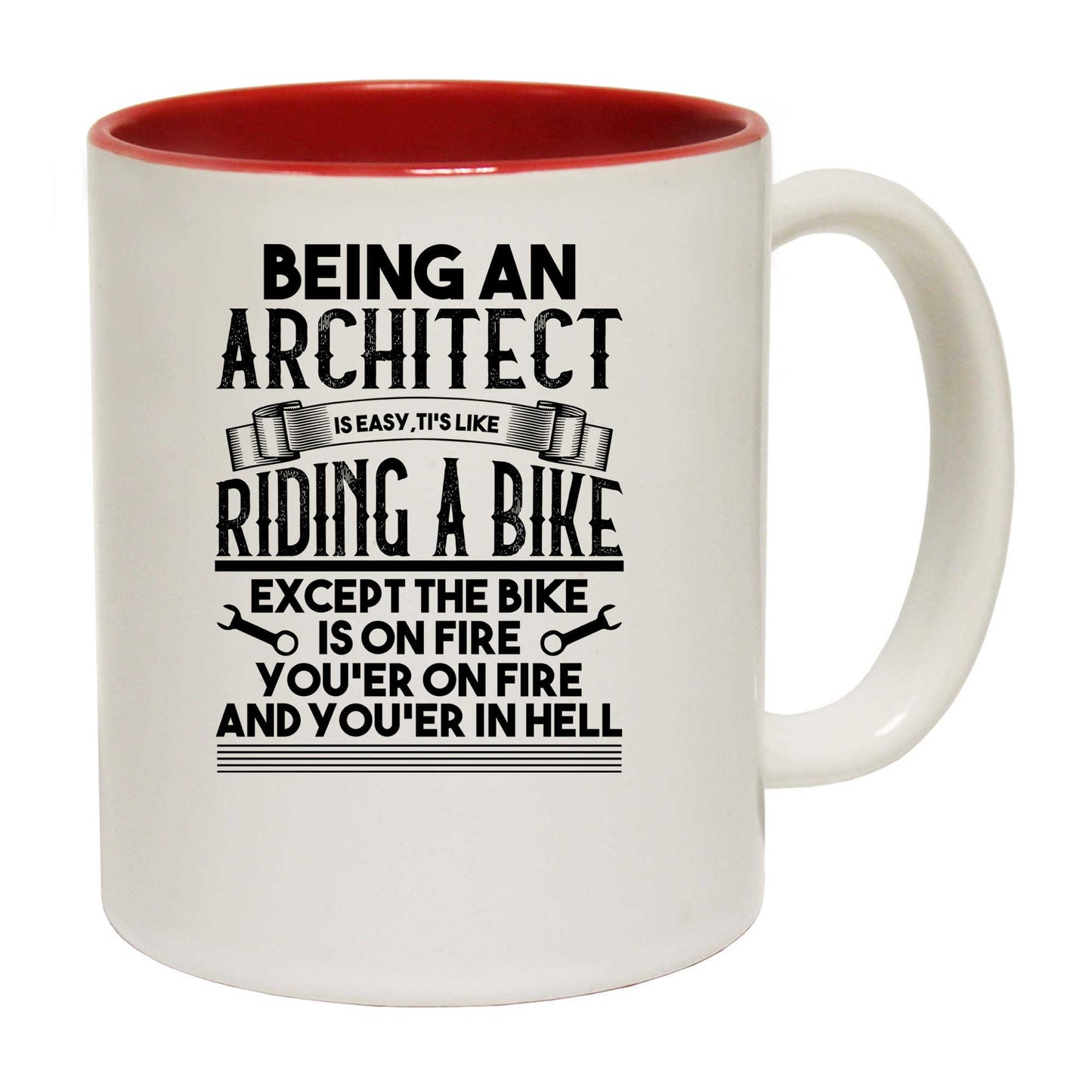 Being An Architect Is Easy Its Like - Funny Coffee Mug