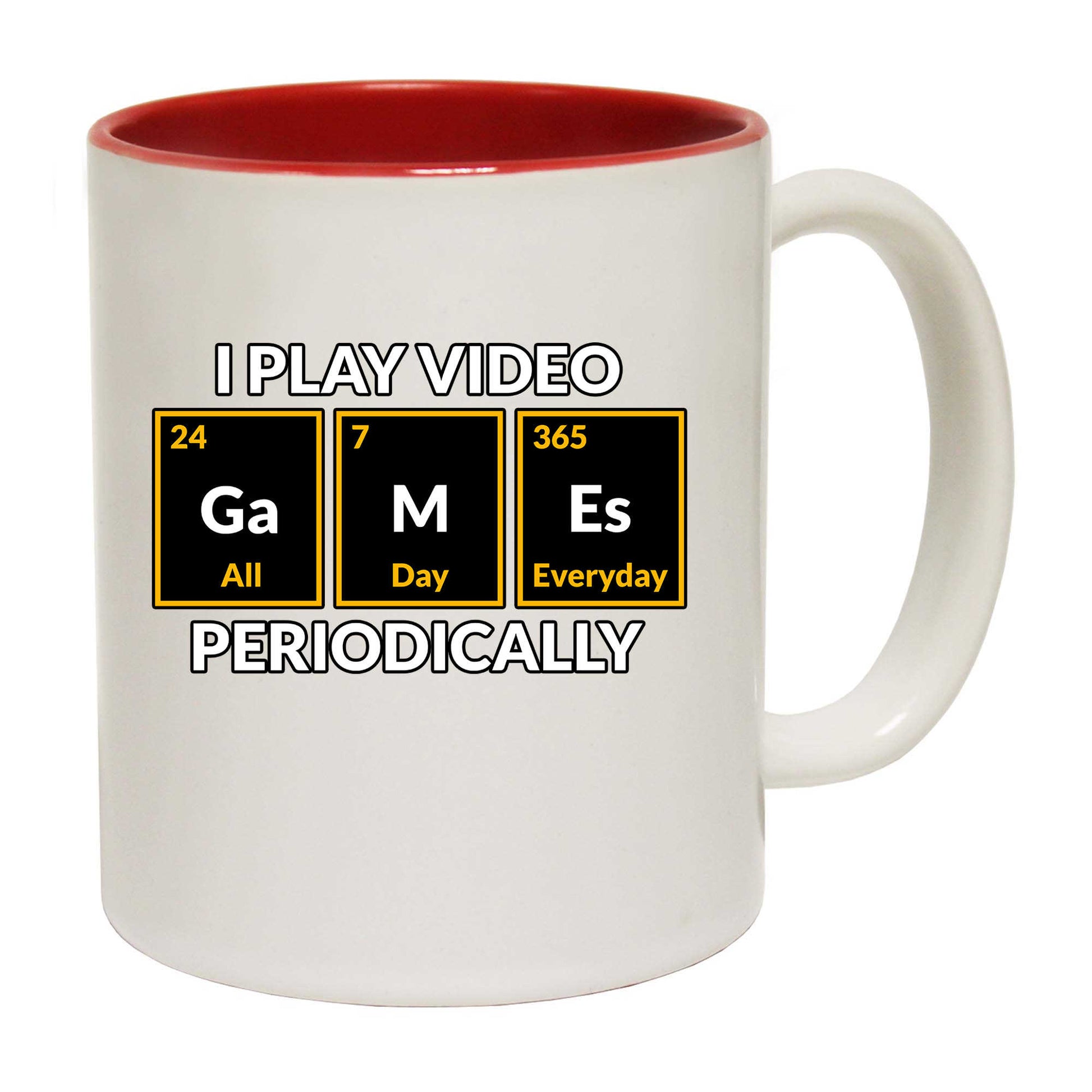 I Play Video Games Periodically Gamer - Funny Coffee Mug