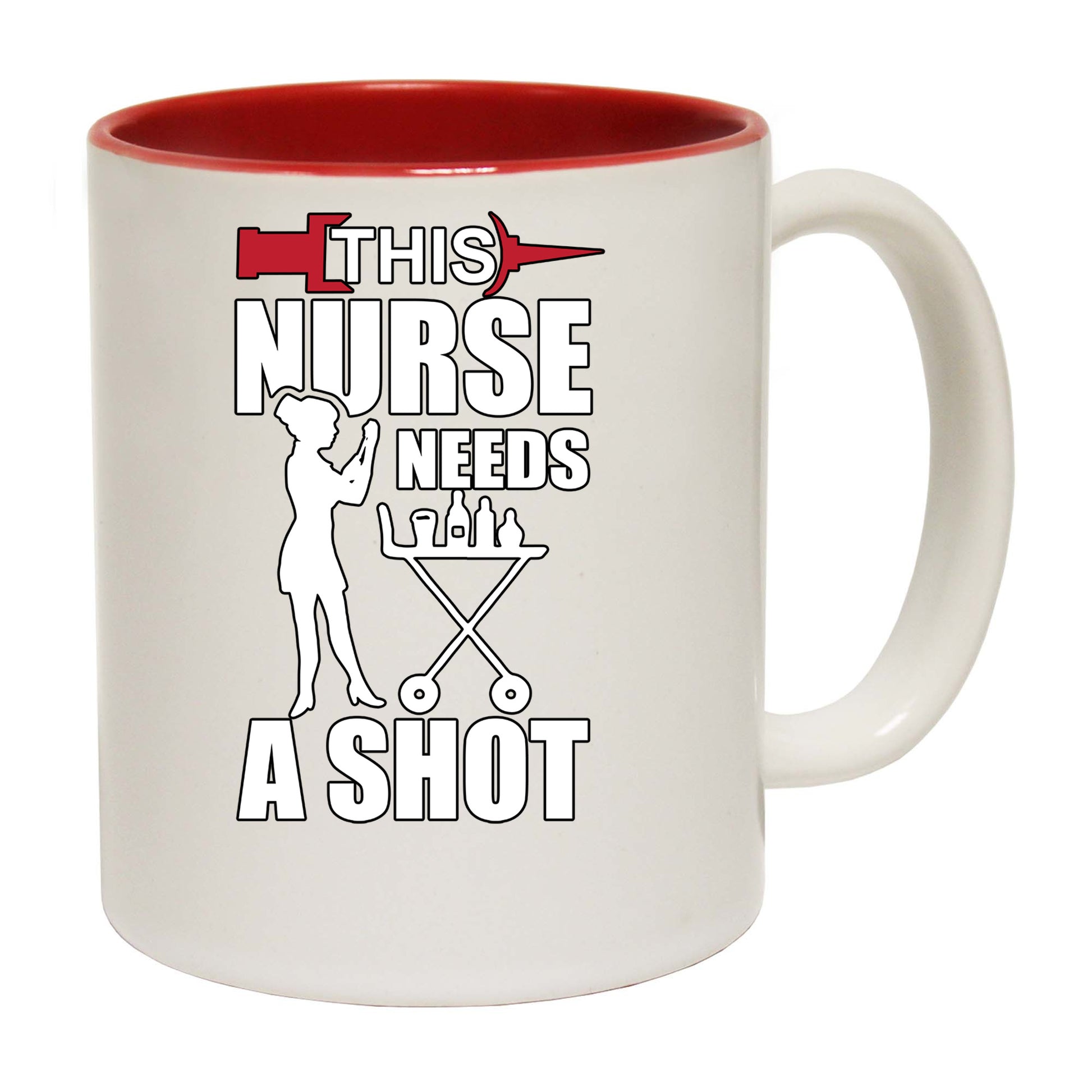 Nurse Drinking - Funny Coffee Mug