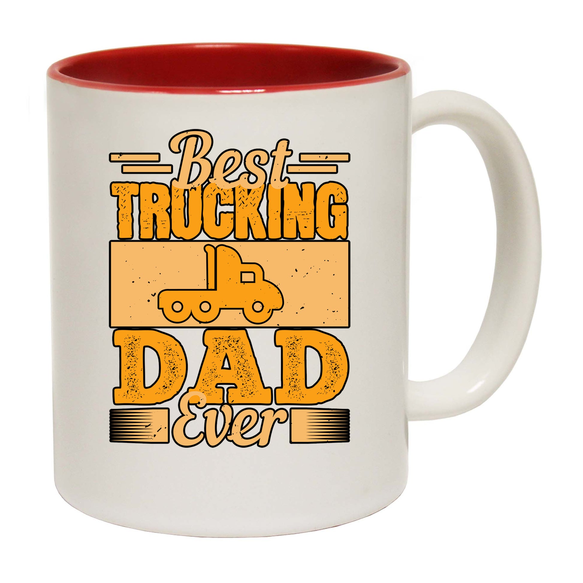 Best Trucking Dad Ever Truck Driver - Funny Coffee Mug