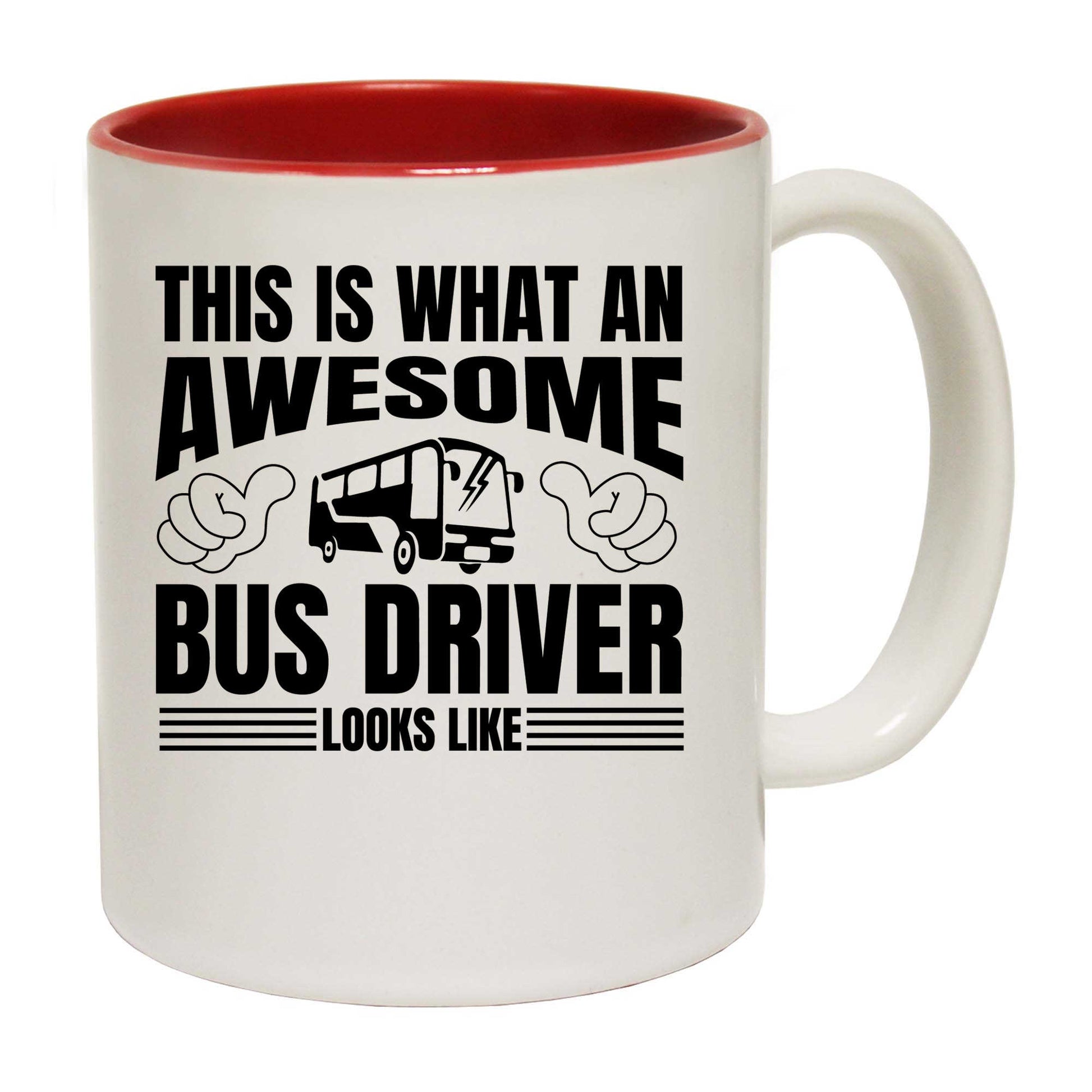 This Is What An Awesome Bus Driver Looks Like - Funny Coffee Mug