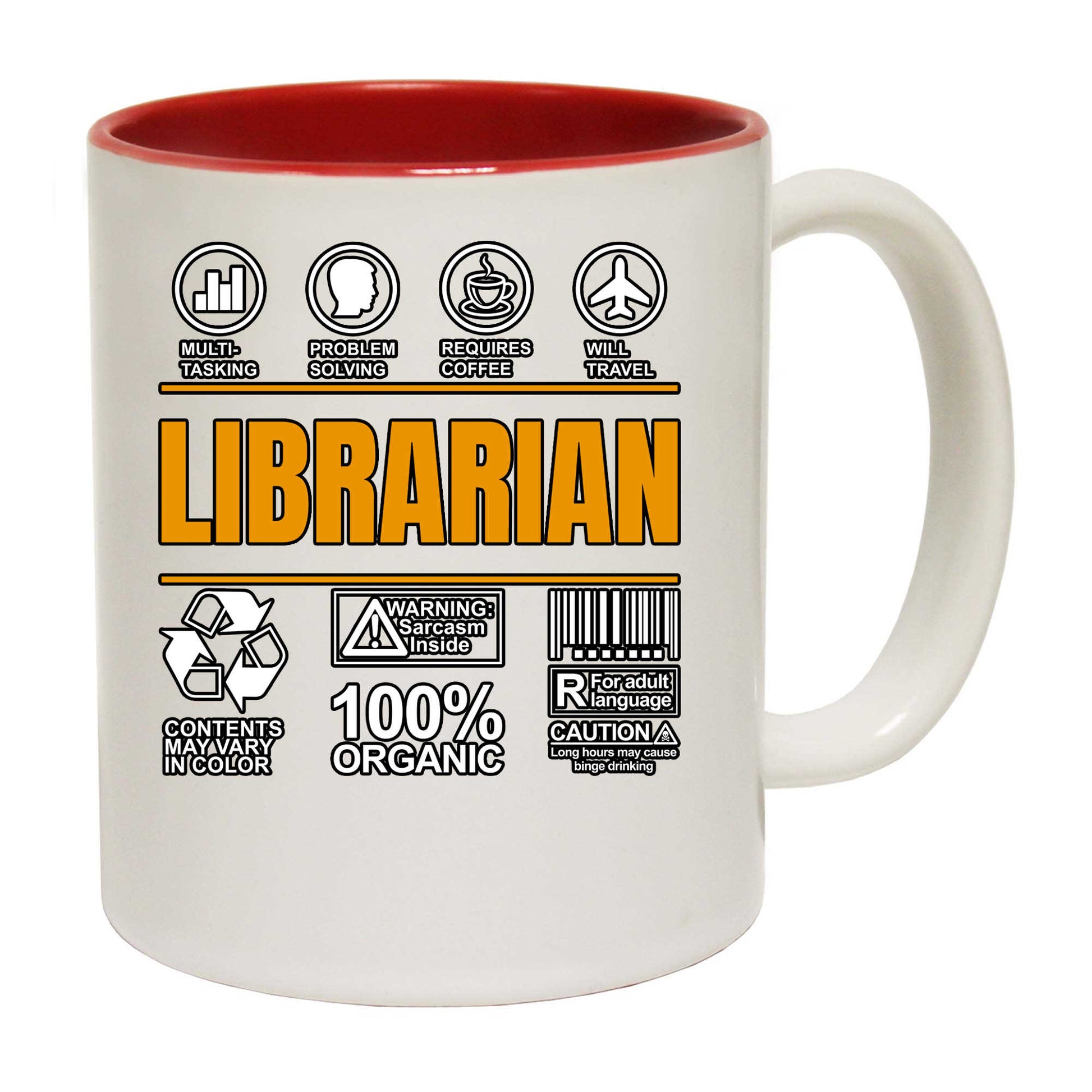 Librarian Sarcasm - Funny Coffee Mug