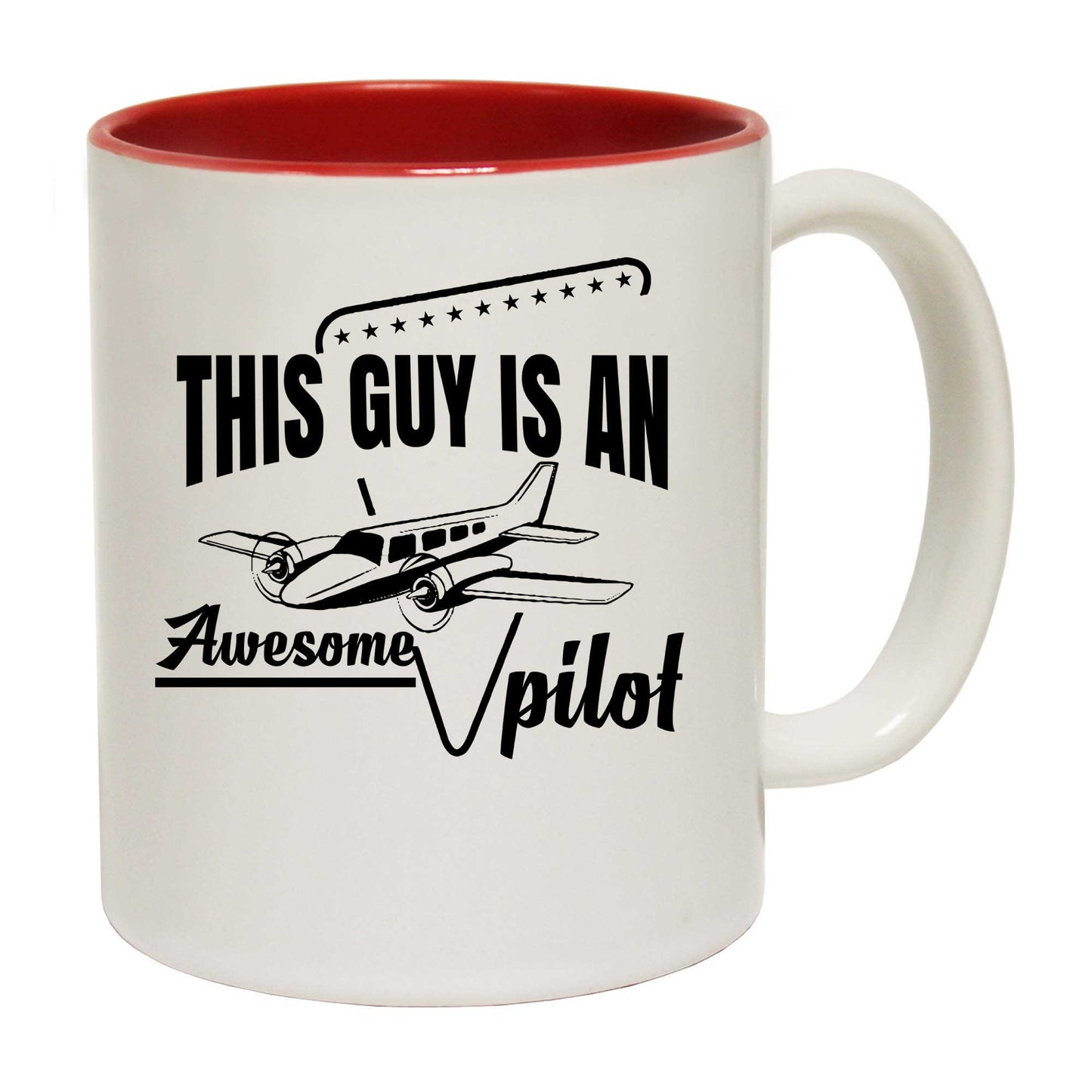 This Guy Is An Awesome Pilot Aviation - Funny Coffee Mug