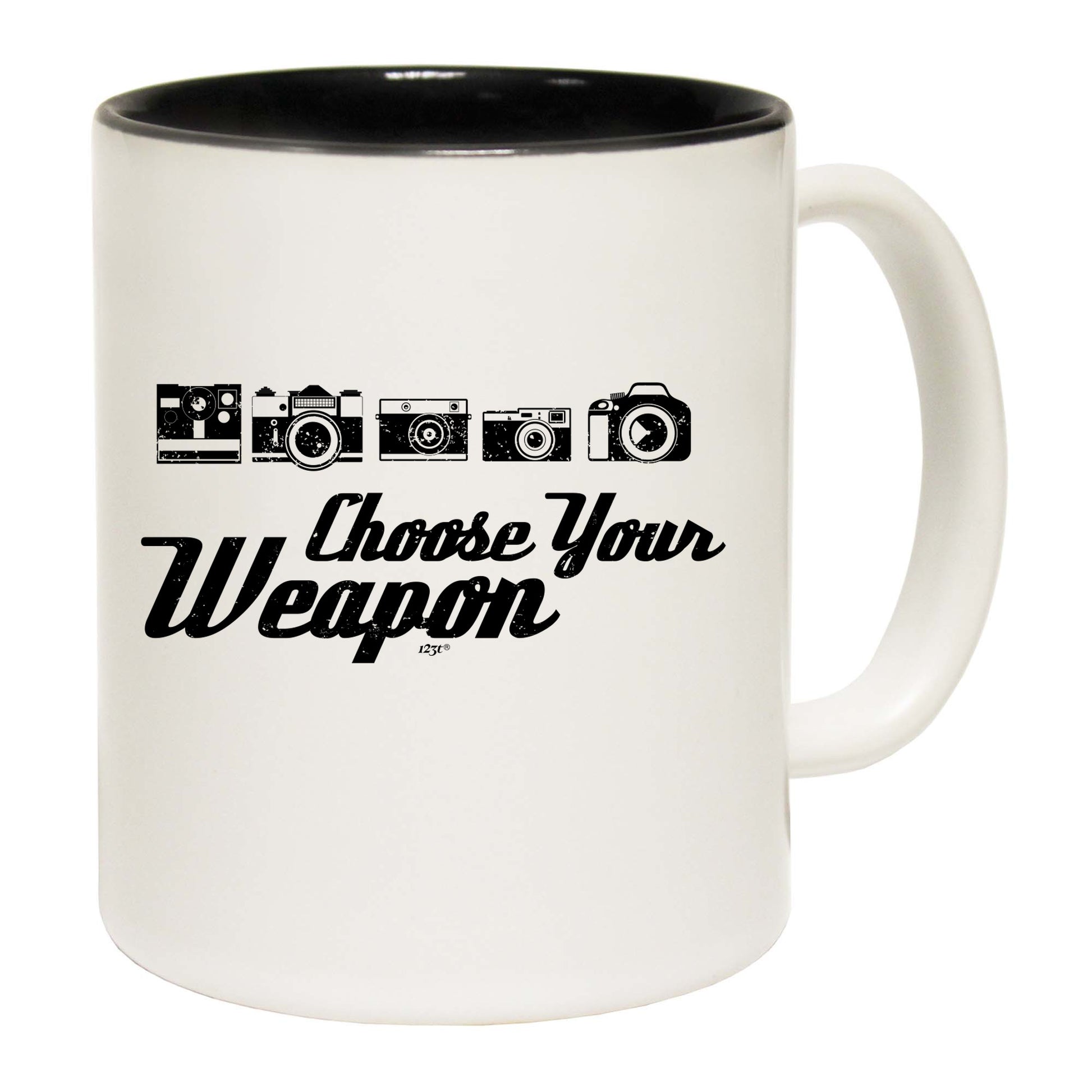 Photographer Choose Your Weapon - Funny Coffee Mug