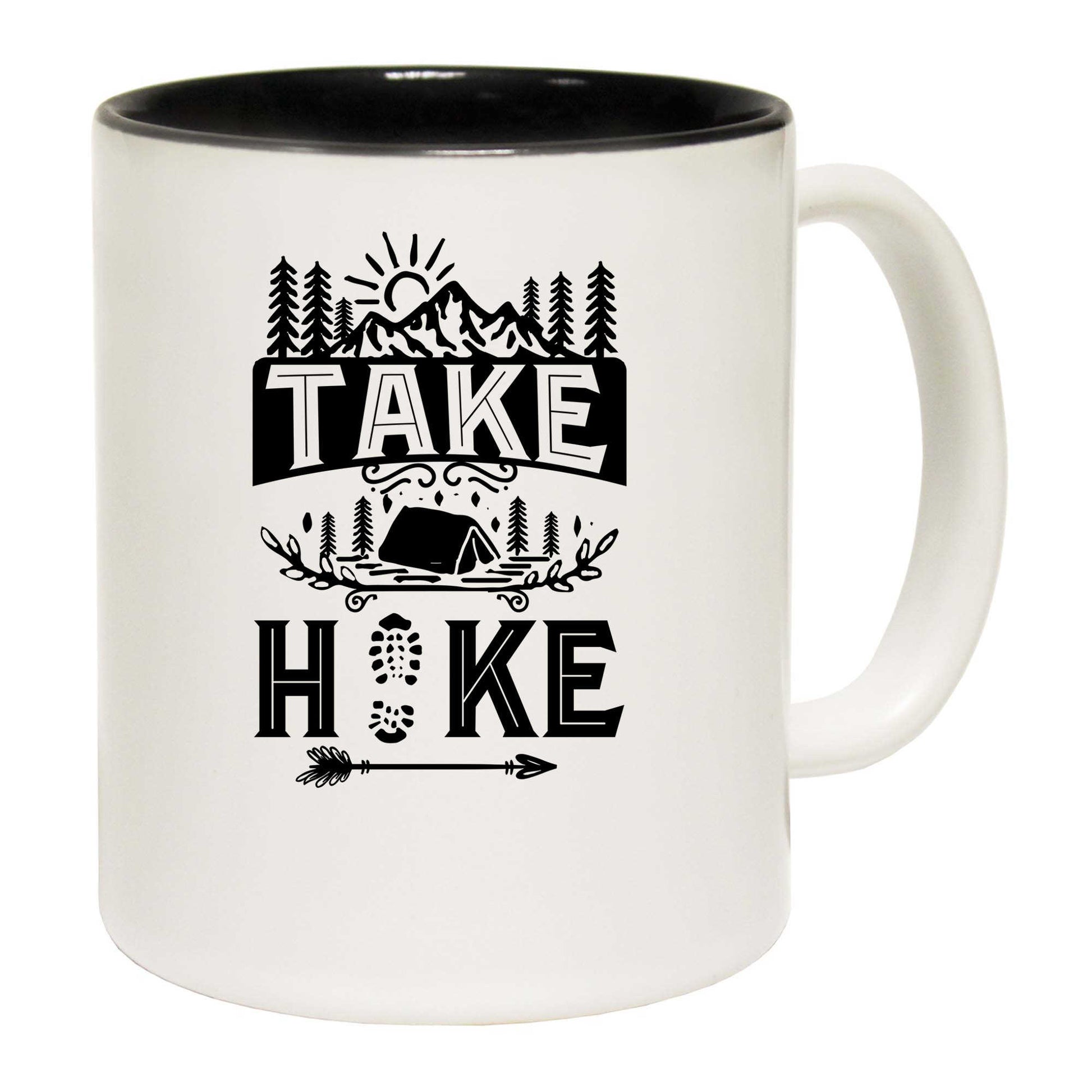 Take A Hike Camping Hiking Tent - Funny Coffee Mug