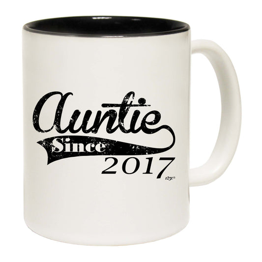 Auntie Since 2017 - Funny Coffee Mug