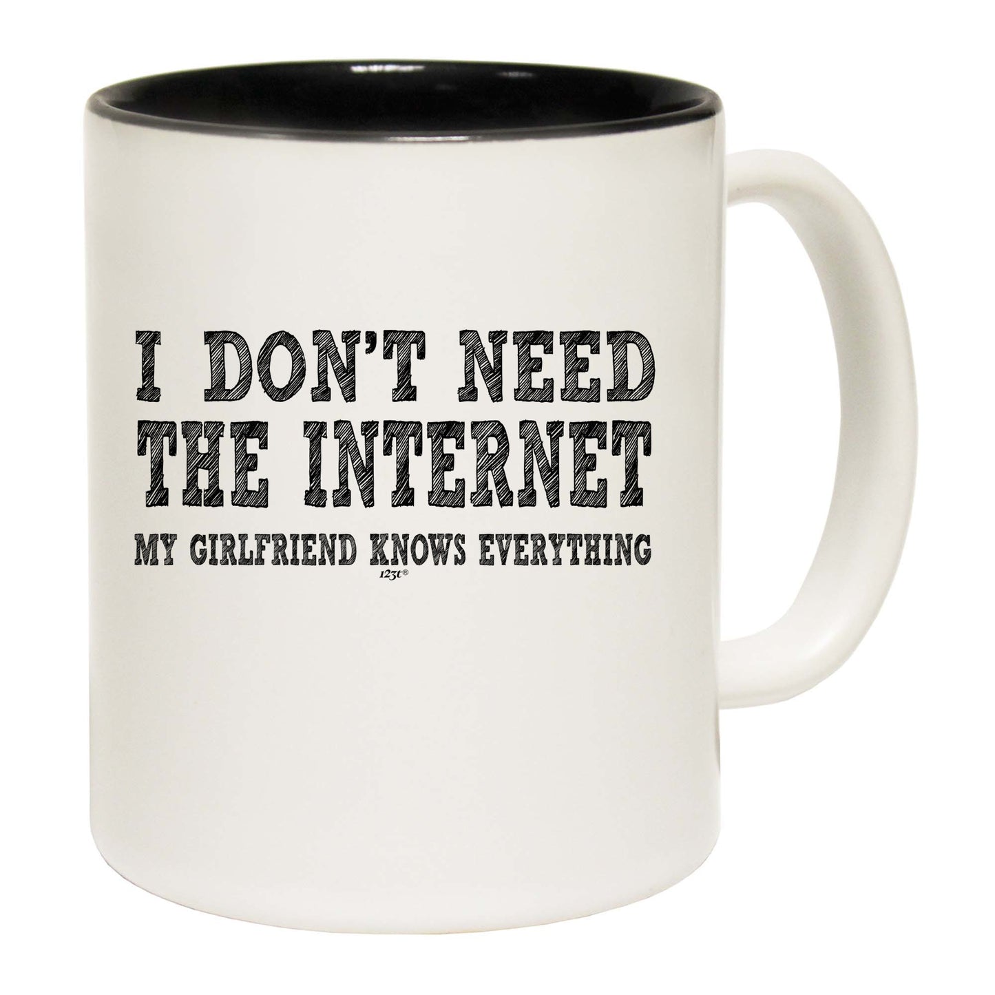 Dont Need The Internet My Girlfriend - Funny Coffee Mug