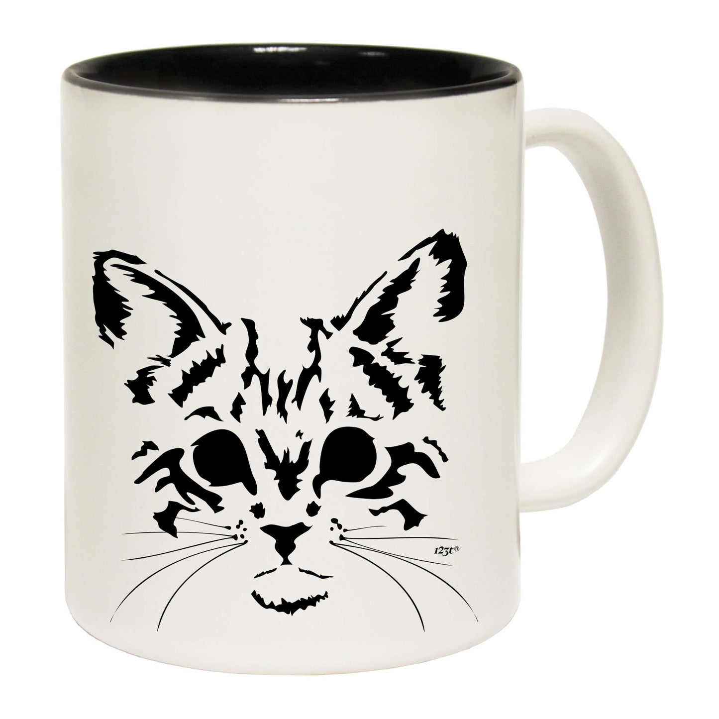 Cat Head - Funny Coffee Mug