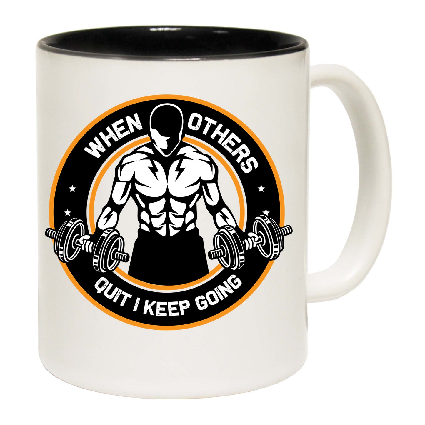 When Others Quite I Keep Going Gym Bodybuilding - Funny Coffee Mug