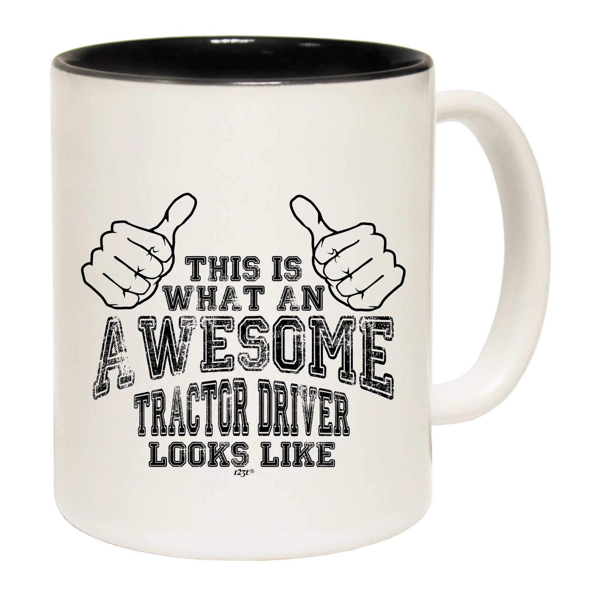 This Is What Awesome Tractor Driver - Funny Coffee Mug