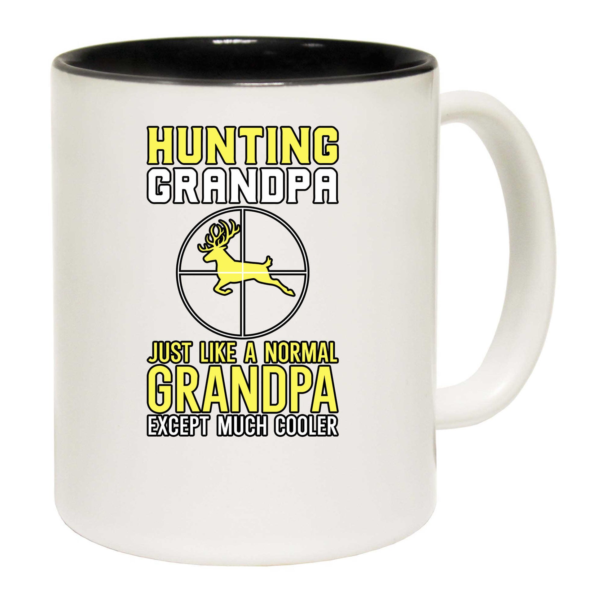 Hunting Grandpa Just Like A Normal Much Cooler - Funny Coffee Mug