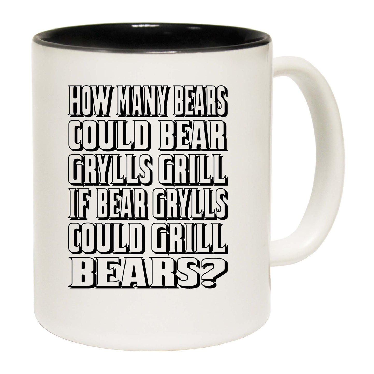 Hmany Bears Could Bear Grylls Grill - Funny Coffee Mug