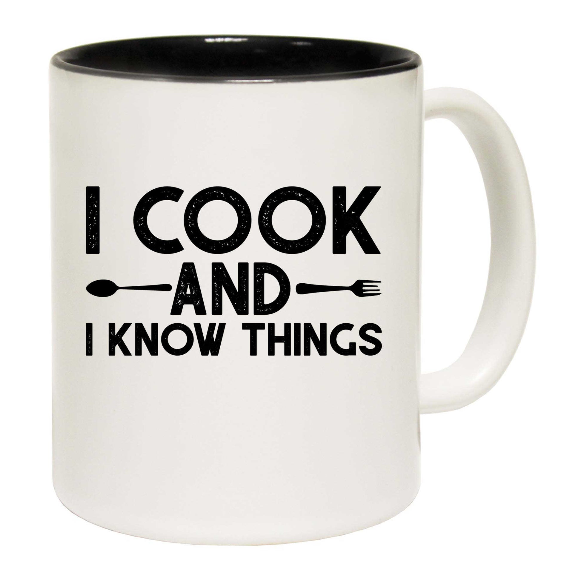 I Cook And I Know Things Chef Cooking - Funny Coffee Mug