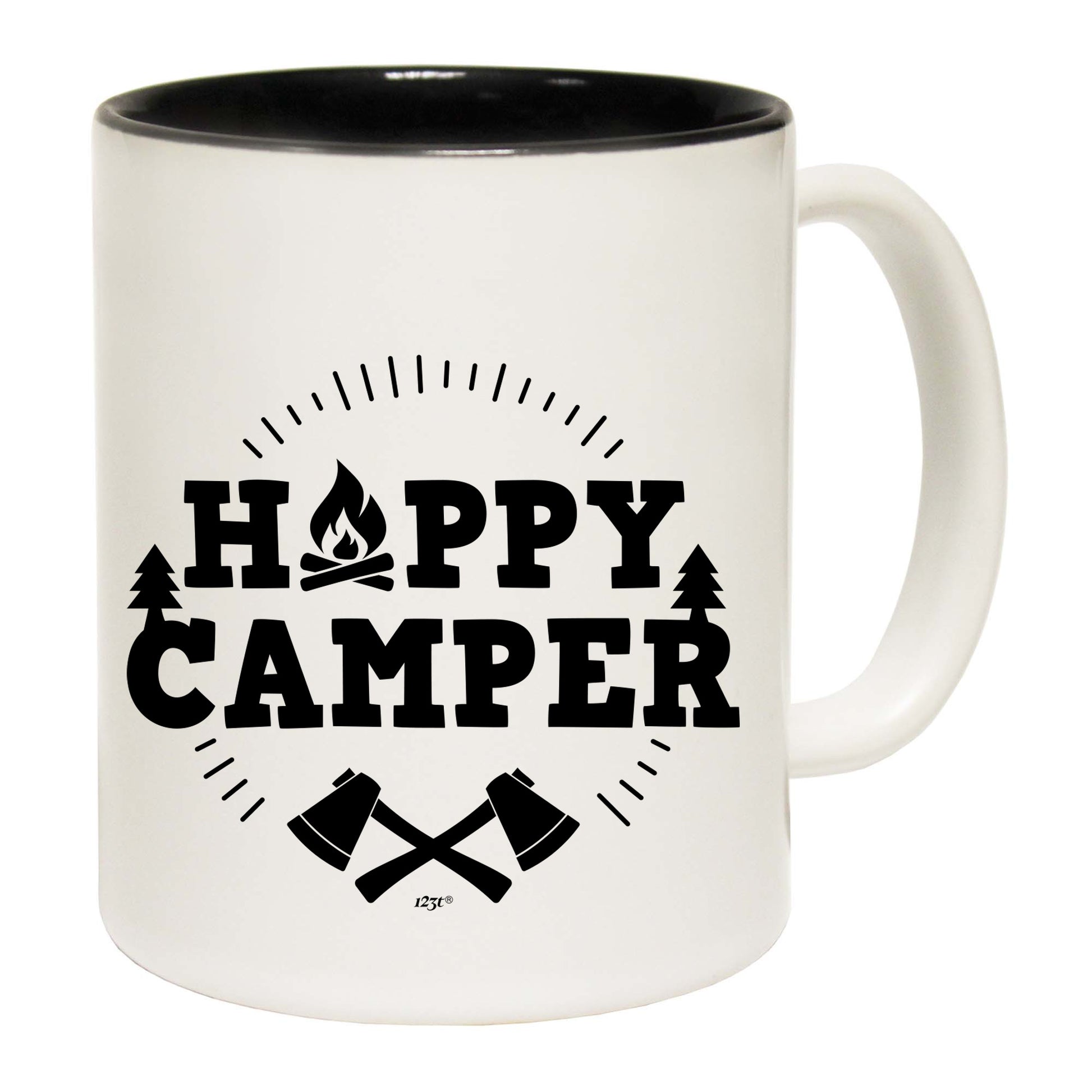 Happy Camper Camping - Funny Coffee Mug