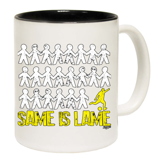 Same Is Lame Football - Funny Coffee Mug