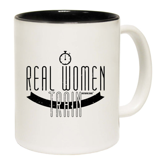 Pb Real Women Train - Funny Coffee Mug