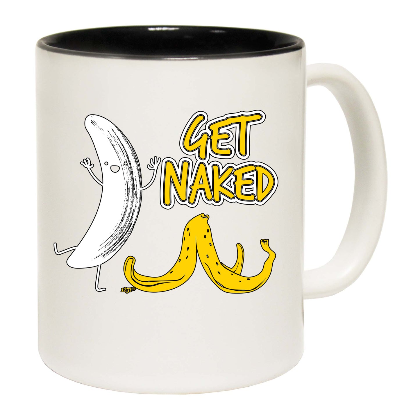 Get Naked Banana - Funny Coffee Mug