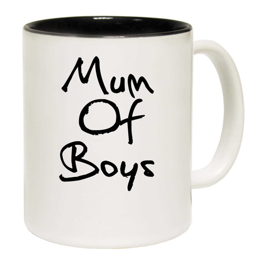 Mum Of Boys Mother Mothers Day - Funny Coffee Mug