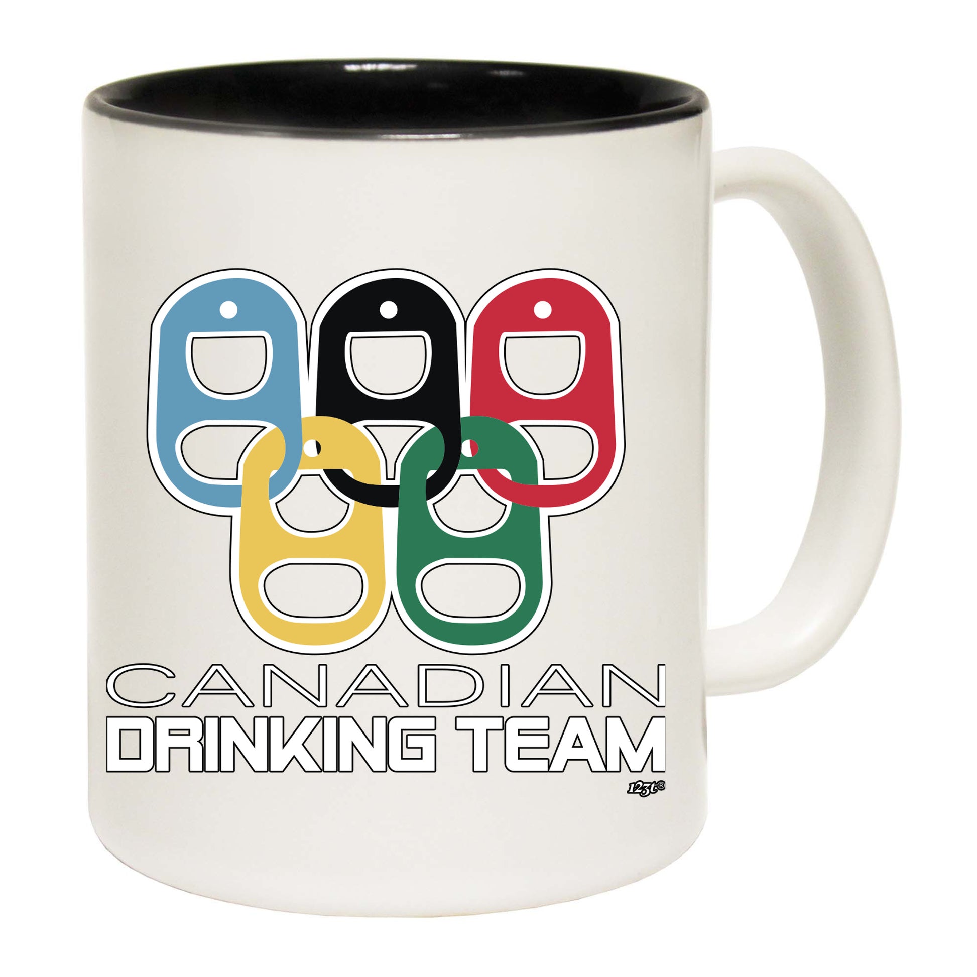 Canadian Drinking Team Rings - Funny Coffee Mug