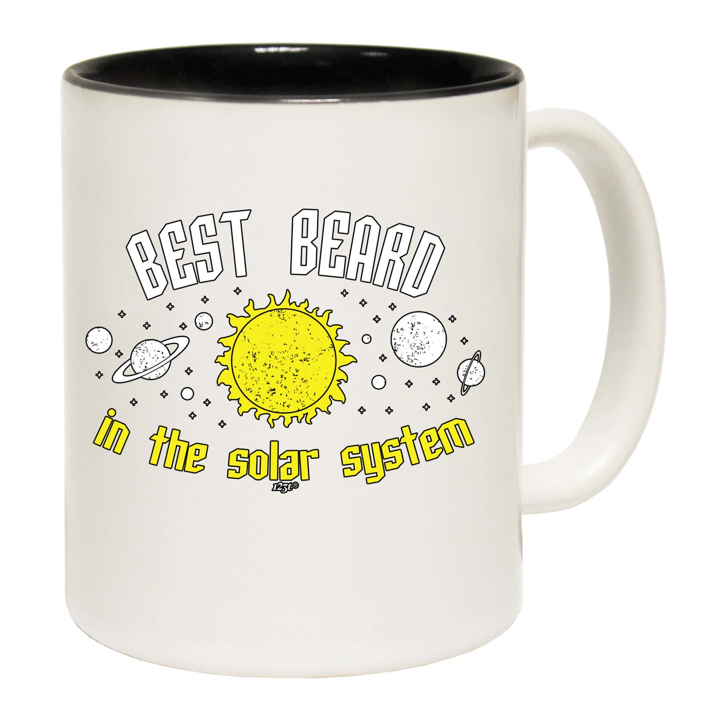 Best Beard Solar System - Funny Coffee Mug