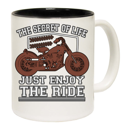 Secret Of Life Ride Motorcycle Motorbike - Funny Coffee Mug