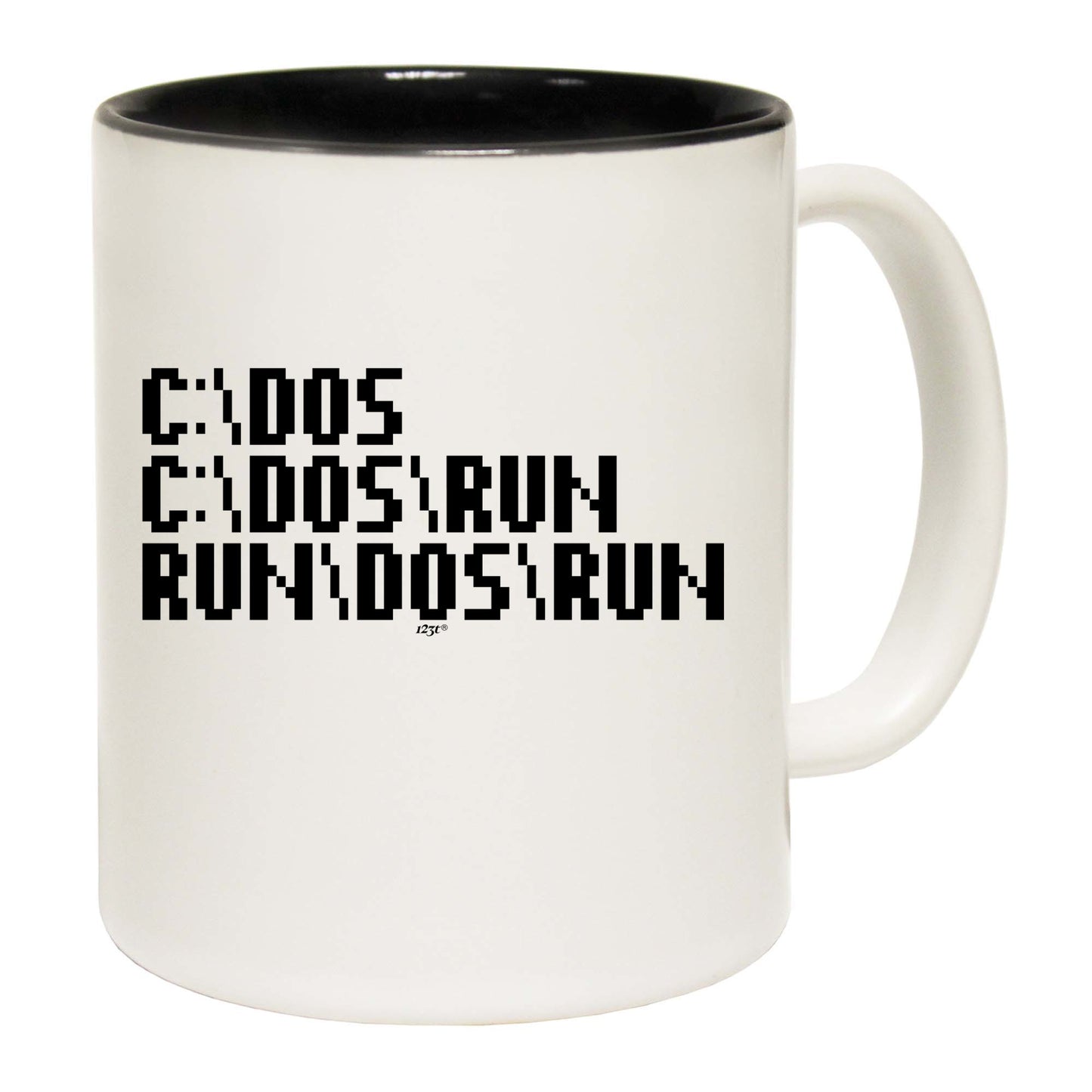 C Dos Run Computer - Funny Coffee Mug