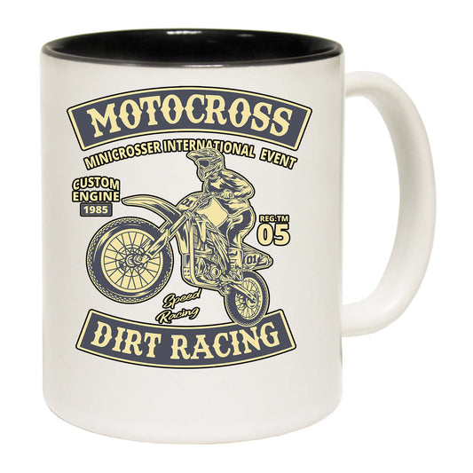 Motocross Dirt Racing Dirt Bike Motorcycle Motorbike - Funny Coffee Mug