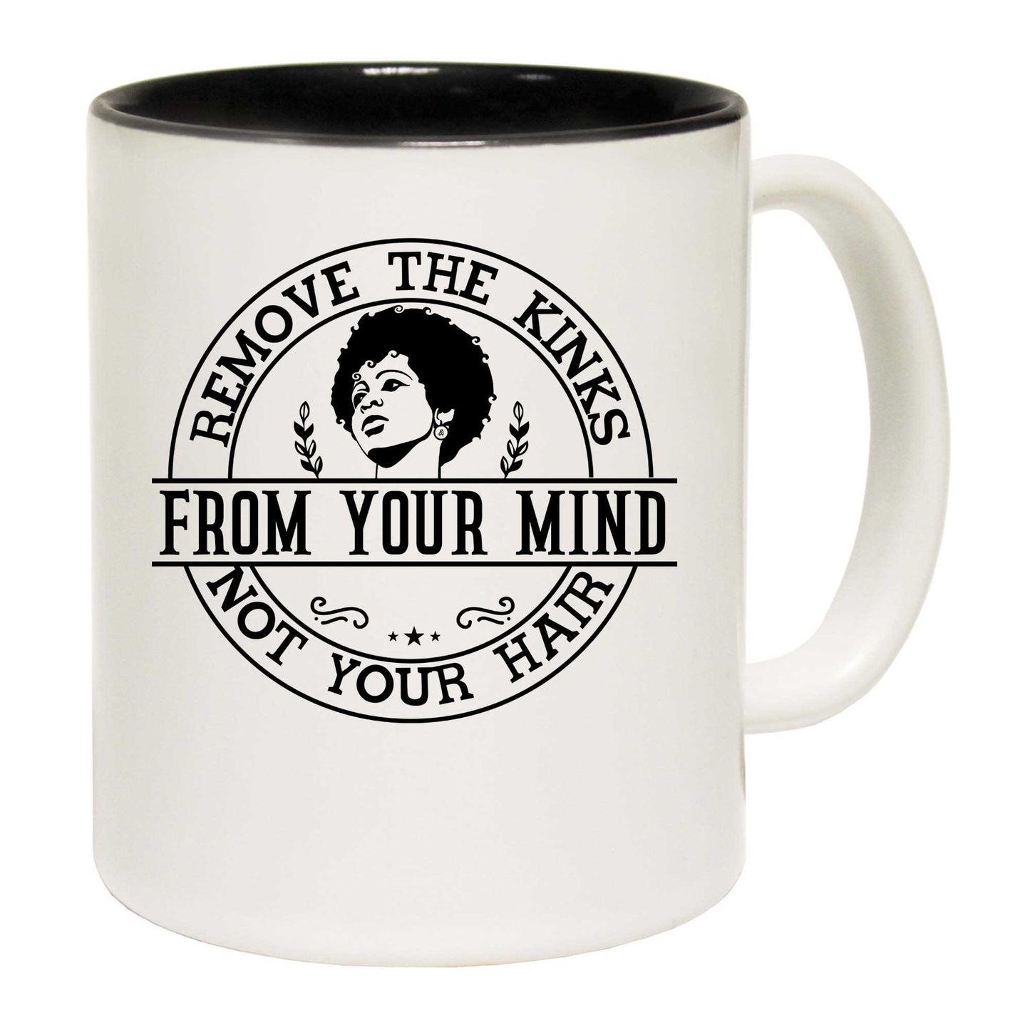 Remove The Kinks Afro Hair - Funny Coffee Mug