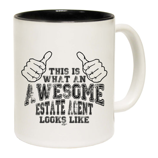 This Is What Awesome Estate Agent - Funny Coffee Mug