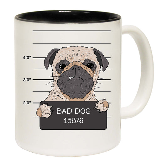 Bad Dog Criminal Line Up - Funny Coffee Mug