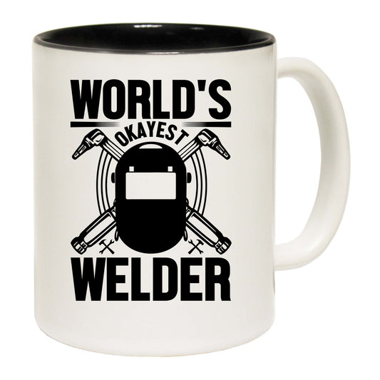 Worlds Okayest Welder Welding - Funny Coffee Mug