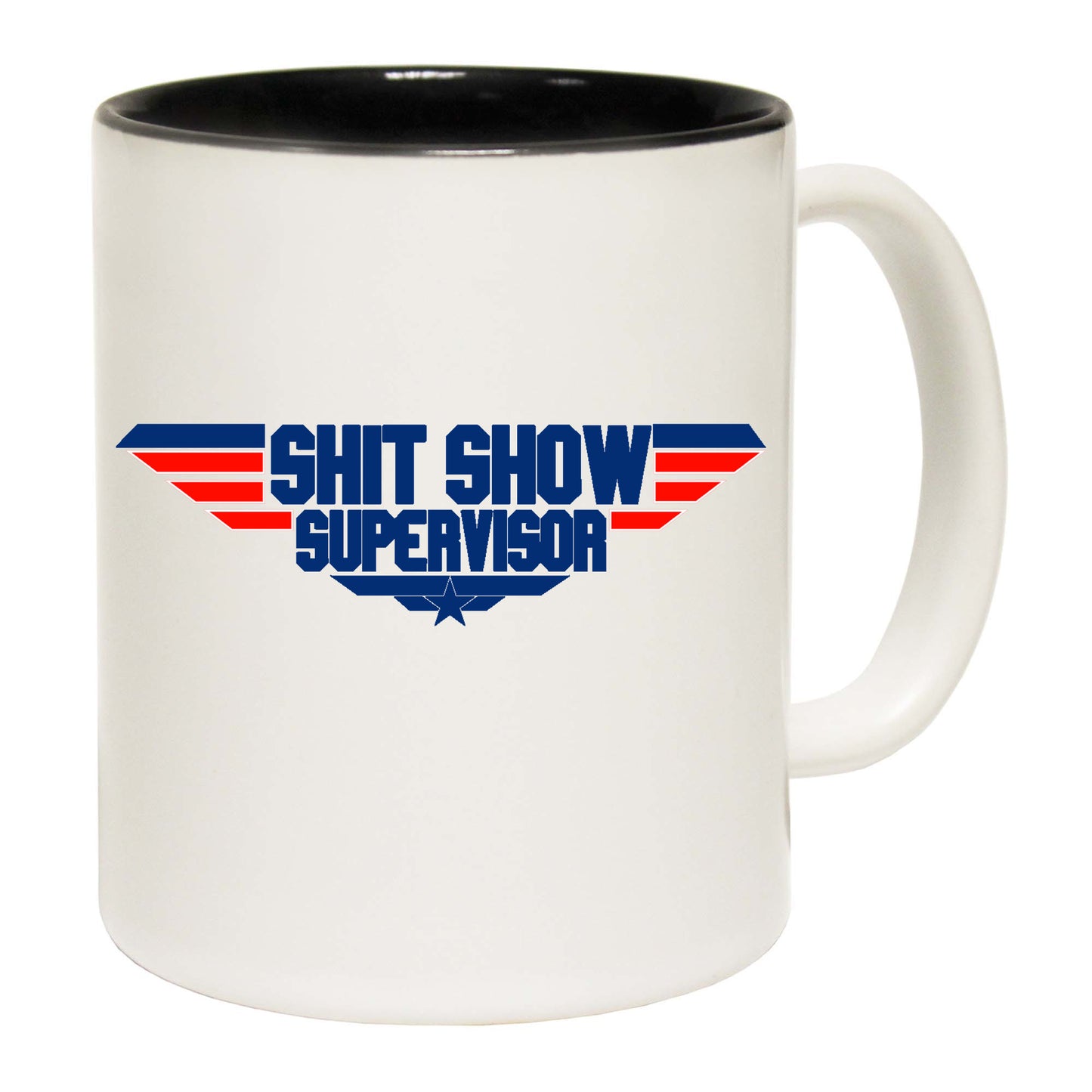 Shit Show Supervisor Logo - Funny Coffee Mug