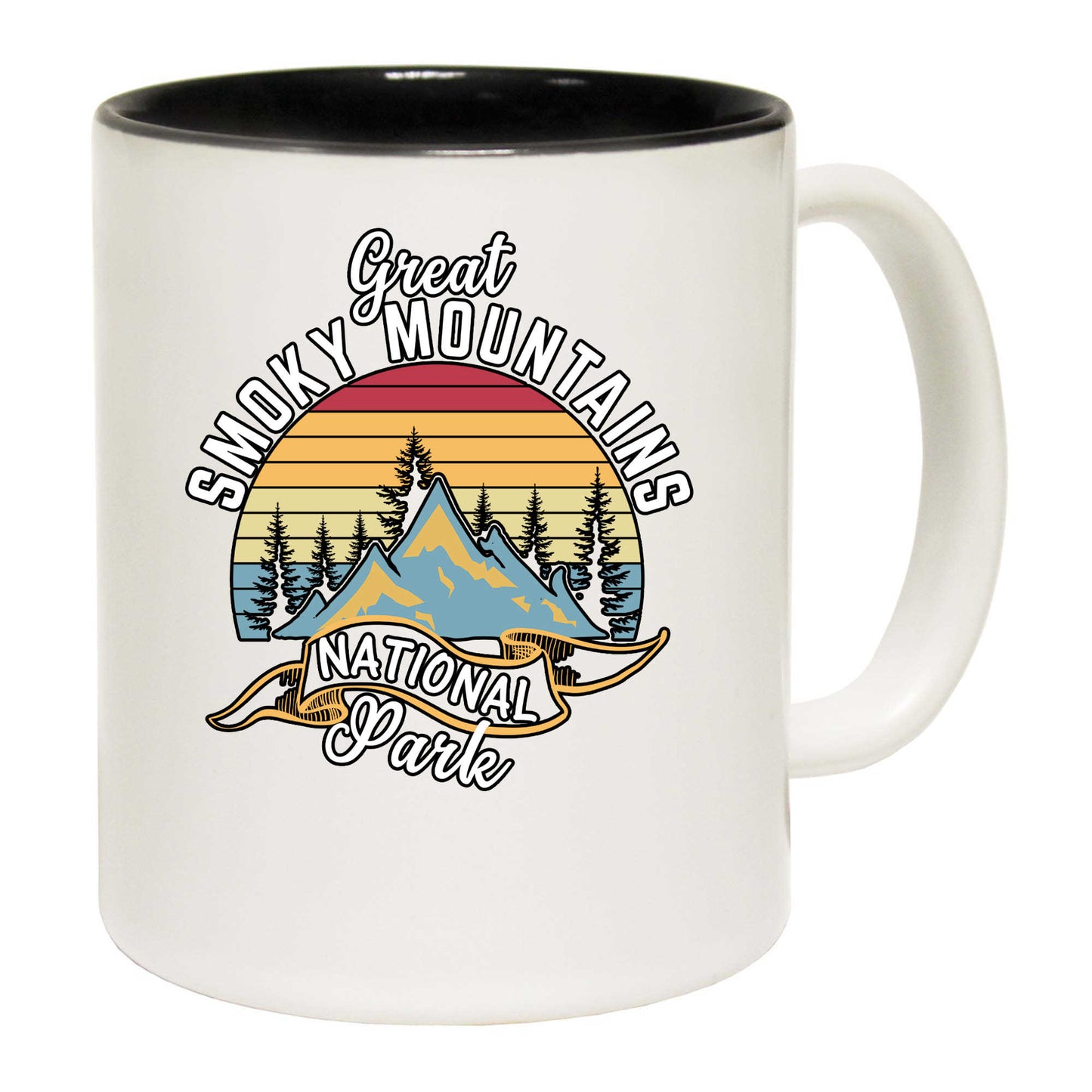 Great Smoky Mountains Hiking Climbing - Funny Coffee Mug