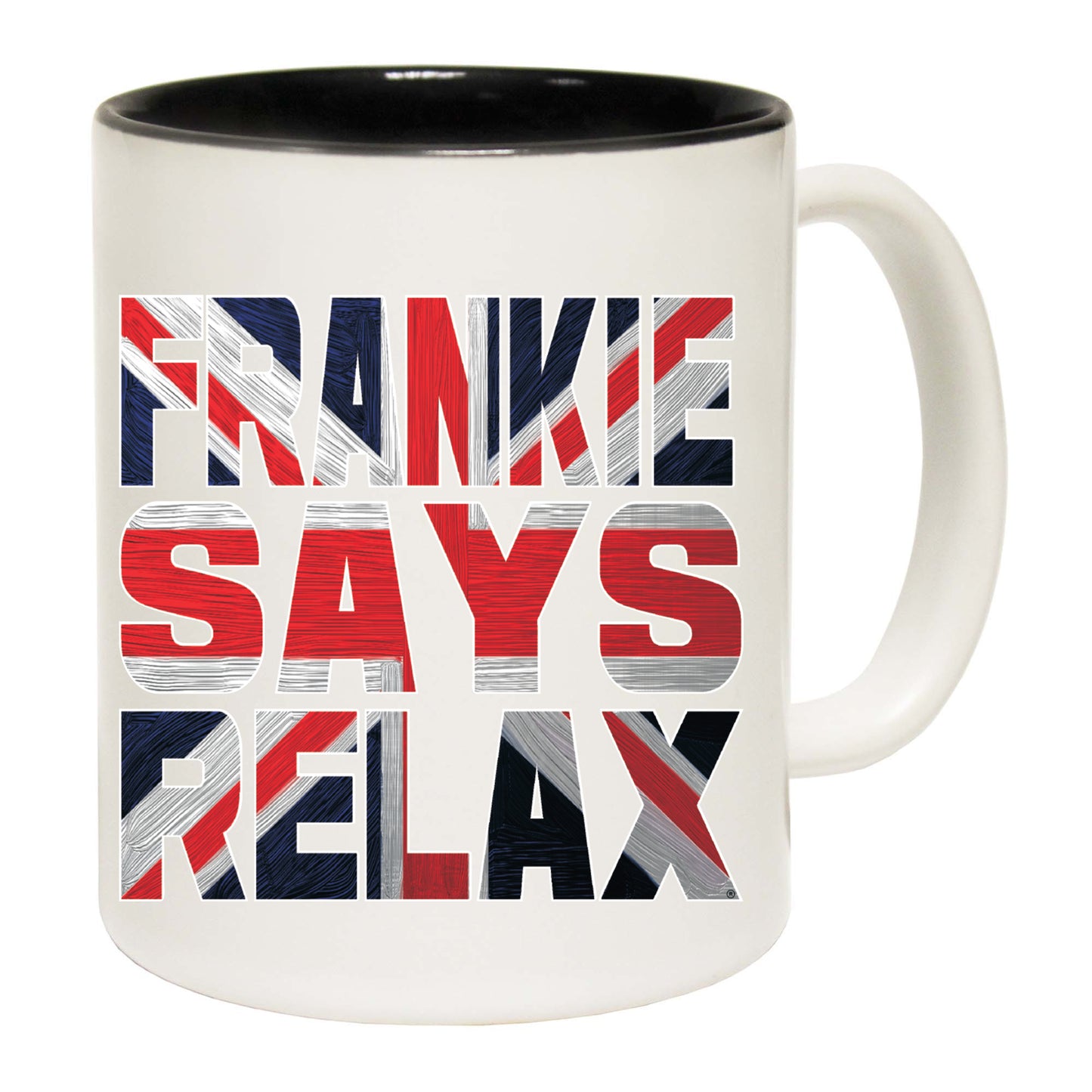 Frankie Union Jack - Funny Coffee Mug