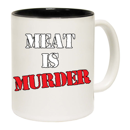 Meat Is Murder V2 Vegan - Funny Coffee Mug