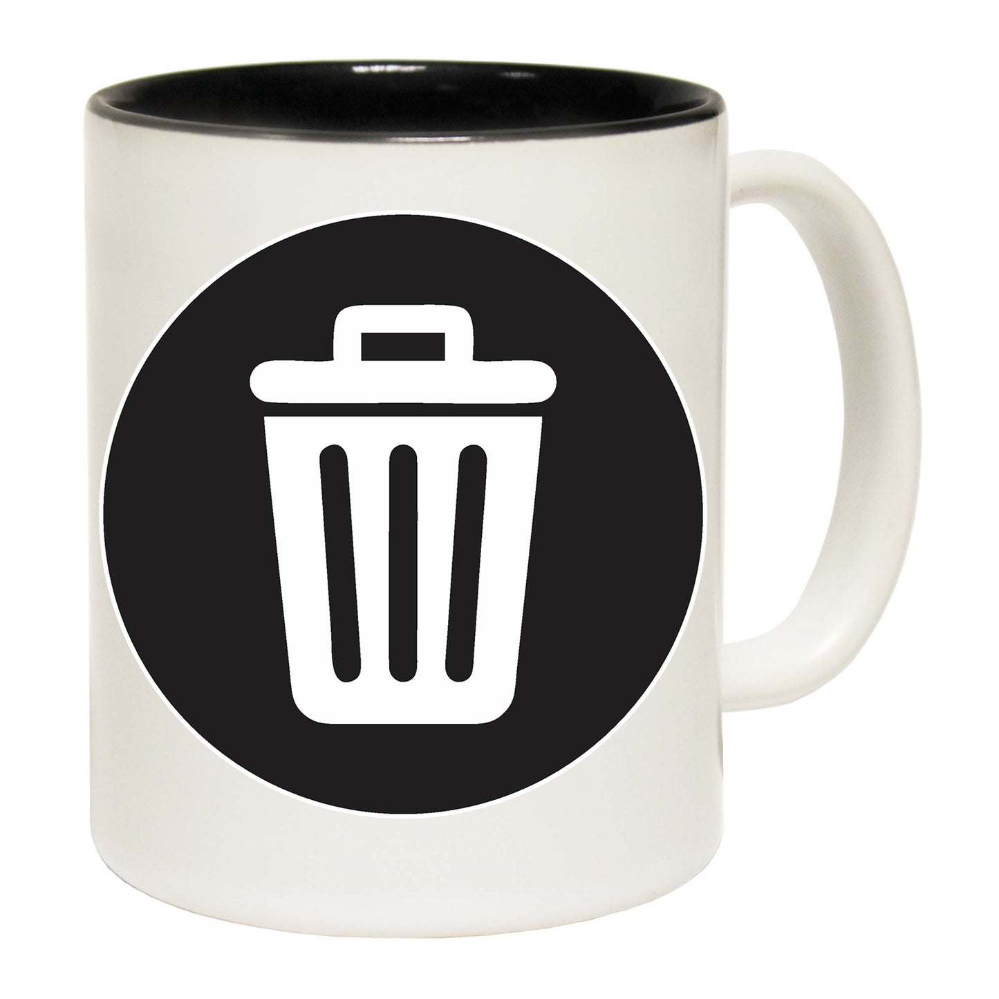 Rubbish Bin Icon - Funny Coffee Mug