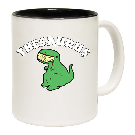 Thesaurus Dinosaur - Funny Coffee Mug