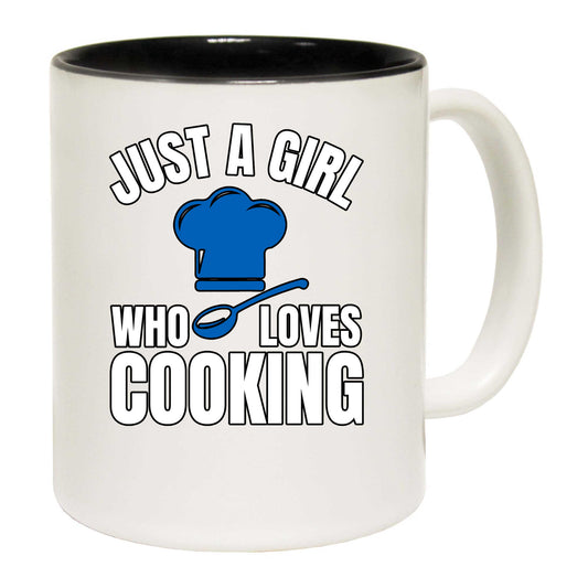 Just A Girl Who Loves Cooking Chef - Funny Coffee Mug