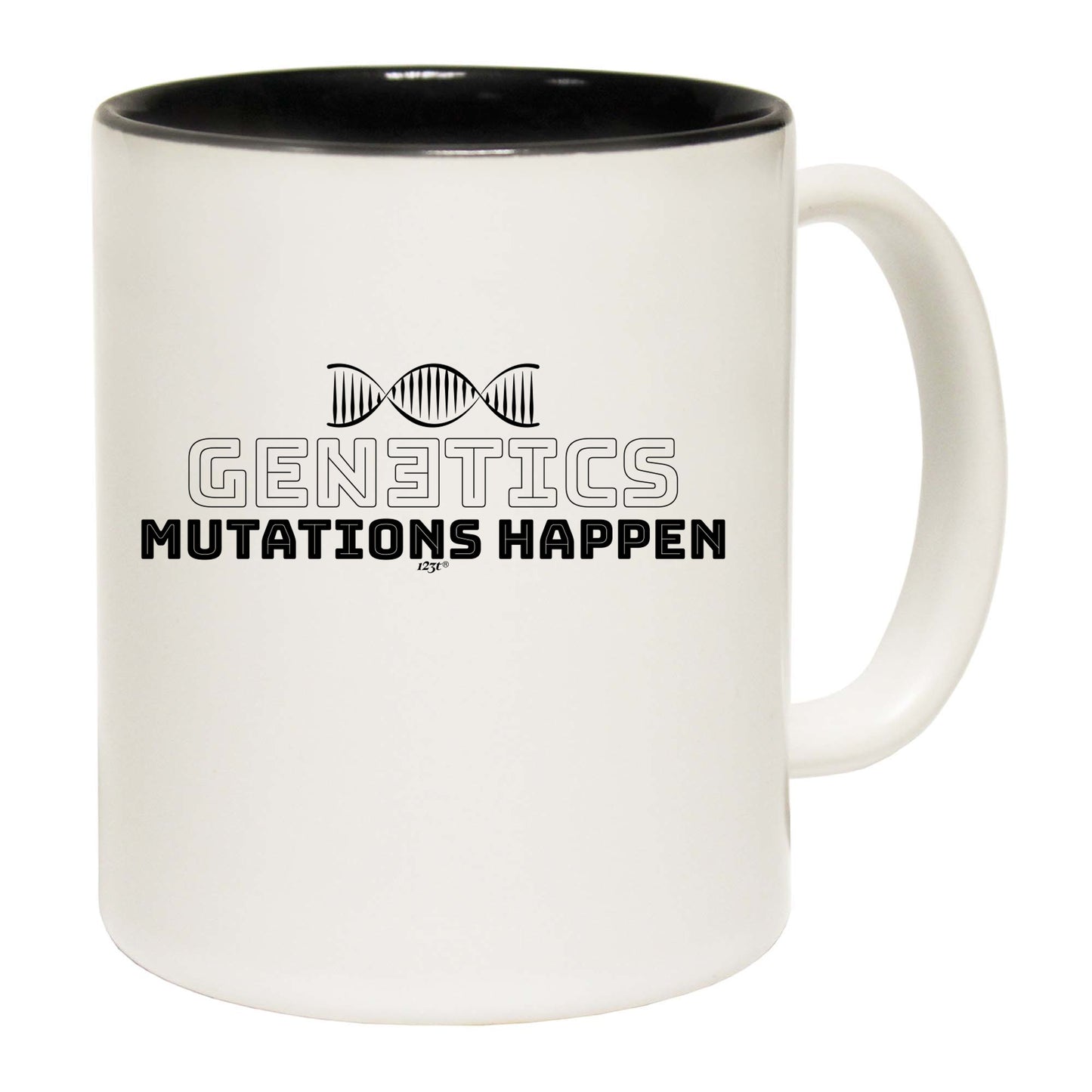 Genetics Mutations Happen - Funny Coffee Mug