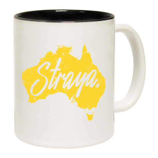 Straya Australia Ozzie Slang Country - Funny Coffee Mug