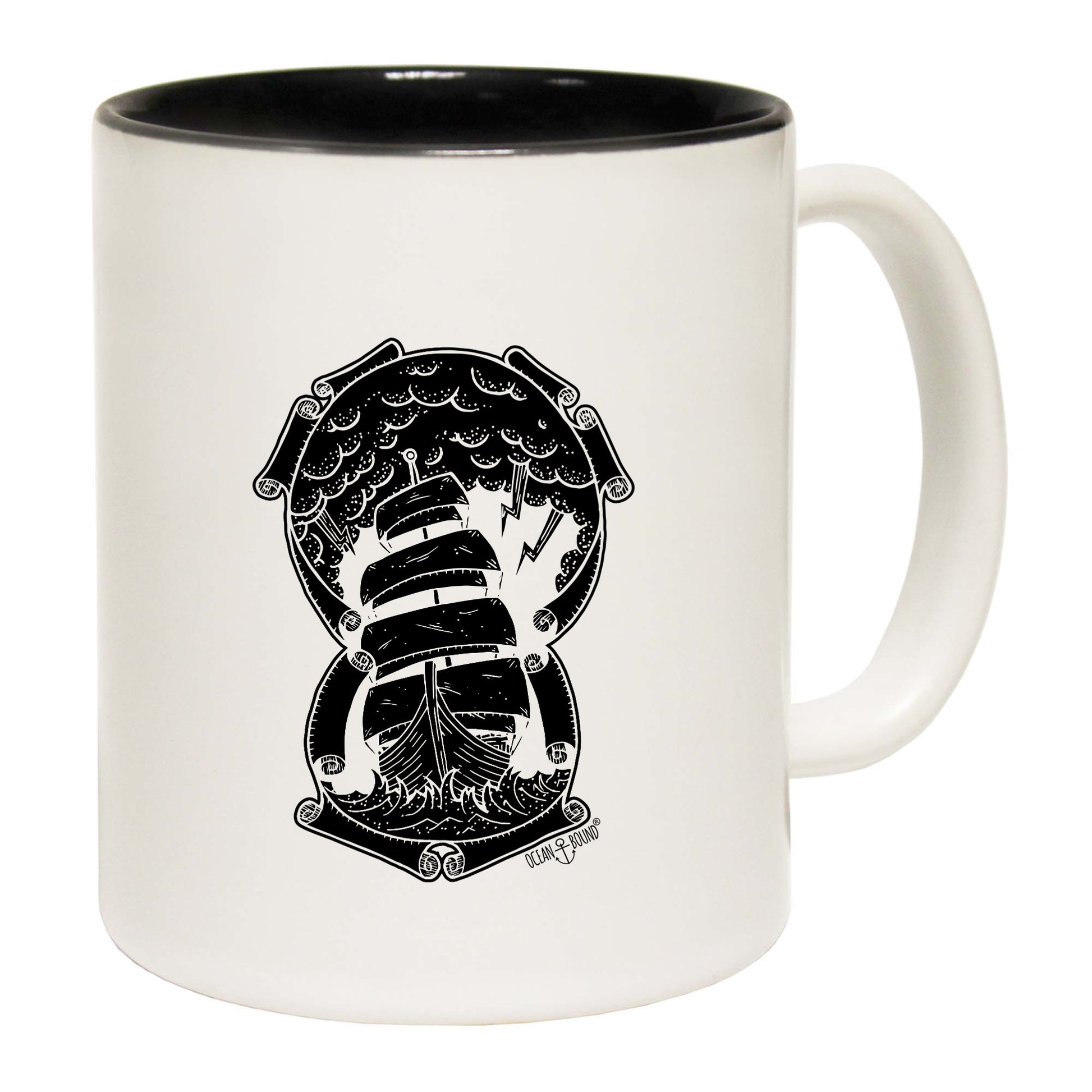 Ob Ship Through The Storm - Funny Coffee Mug