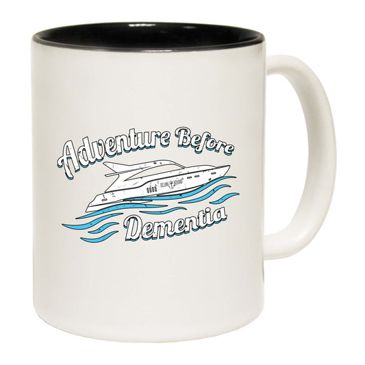 Ob Adventure Before Dementia Speedboat - Funny Coffee Mug