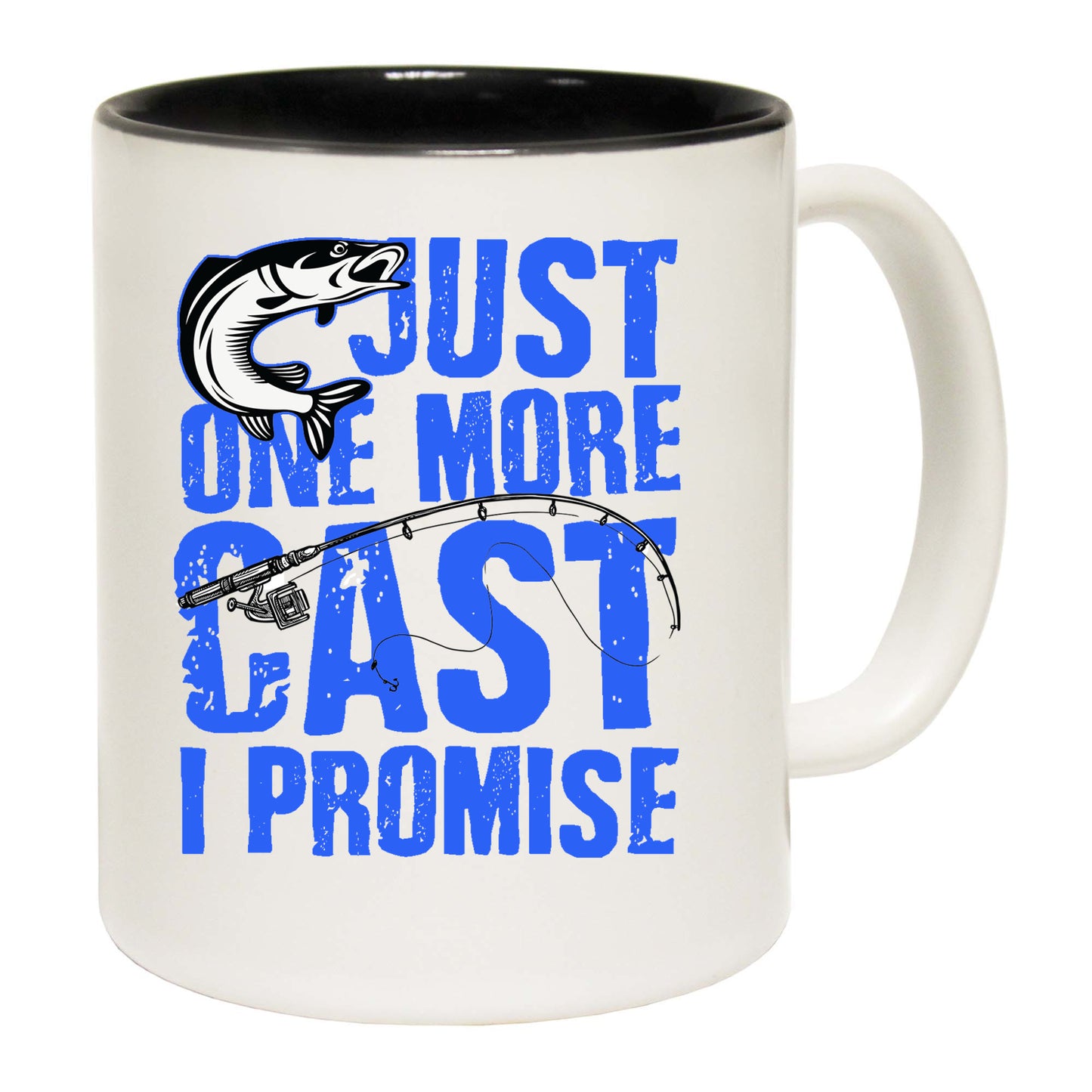 Just One More Cast Fishing Fish - Funny Coffee Mug