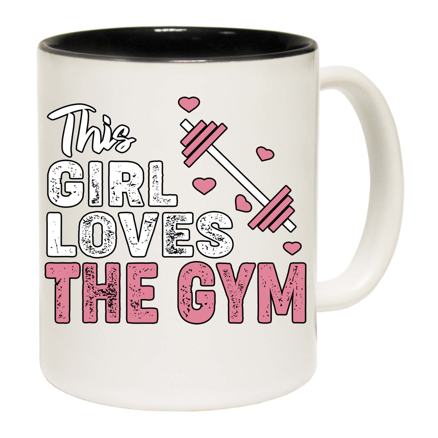 This Girl Loves The Gym Gym Bodybuilding Weights - Funny Coffee Mug